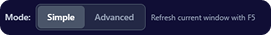 Mode Toggle